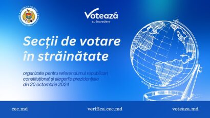 Secţii de votare în România pentru cetăţenii Republicii Moldova