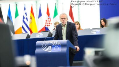 Thijs Reuten, eurodeputat (Photographer: Alain ROLLAND Copyright: © European Union 2024 - Source : EP)