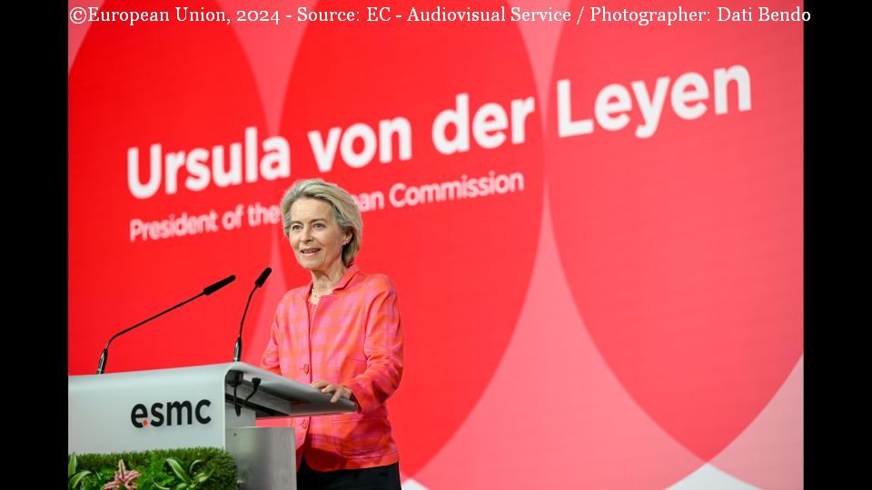 Ursula von der Leyen, discurs la construirea unei fabrici de semiconductori în Germania, Dresda (foto: ©European Union, 2024 - Source: EC - Audiovisual Service / Photographer: Dati Bendo)