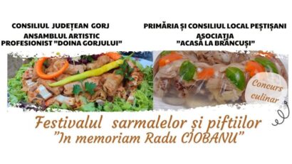 Festin culinaire à Peștișani