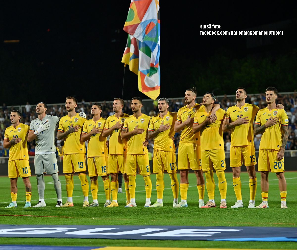 Naţionala României (sursă foto: facebook.com/NationalaRomanieiOfficial)