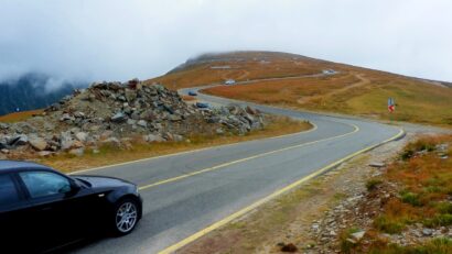 En la carretera Transalpina, en Rânca