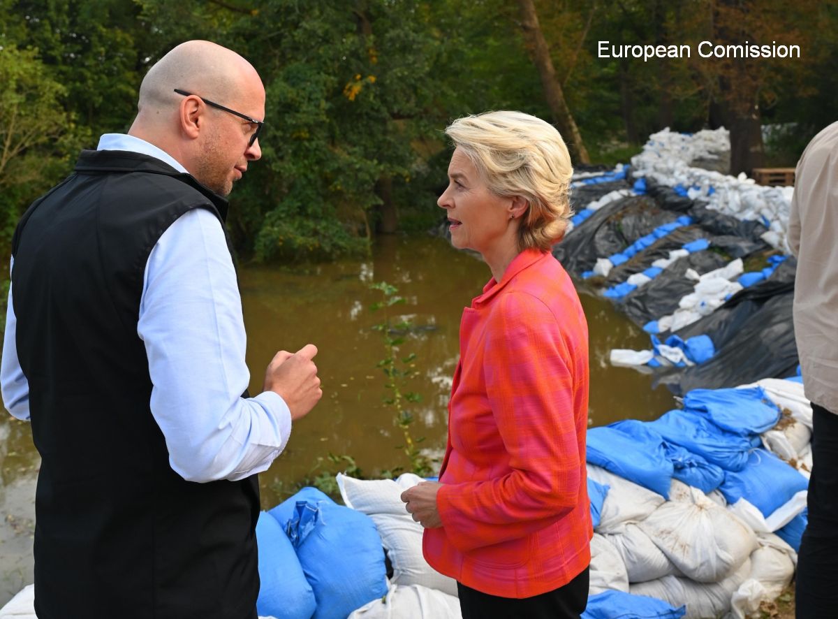 Ursula von der Leyen în vizita la Wroclaw / Foto: European Comission