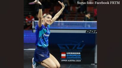 Sportivul săptămânii: Jucătoarea de tenis de masă Bernadette Szőcs