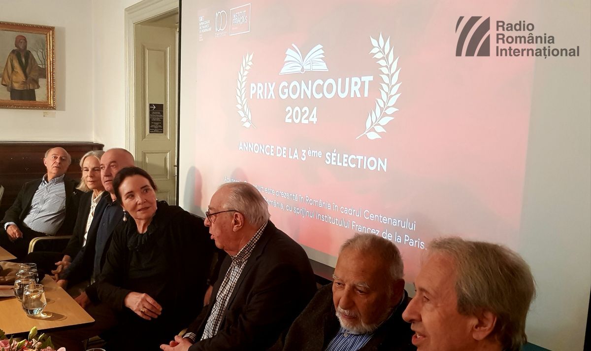 Le prix Goncourt à Bucarest