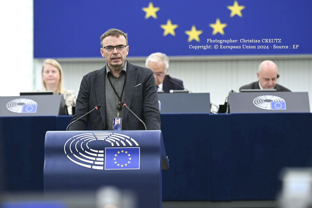 Sven Mikser (Photographer: Christian CREUTZ Copyright: © European Union 2024 - Source : EP)