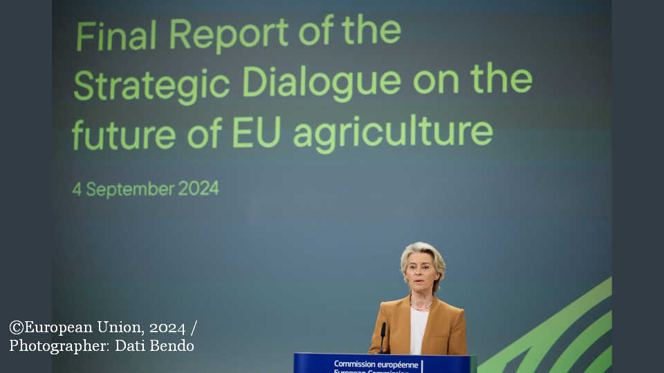 Ursula von der Leyen - Raportul final al „Dialogului strategic privind viitorul agriculturii în UE”