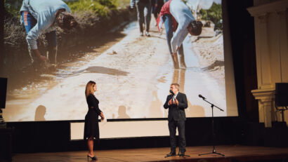 Opening the Astra Film Festival in Sibiu (Photo: fb.com / Astra Film Festival)