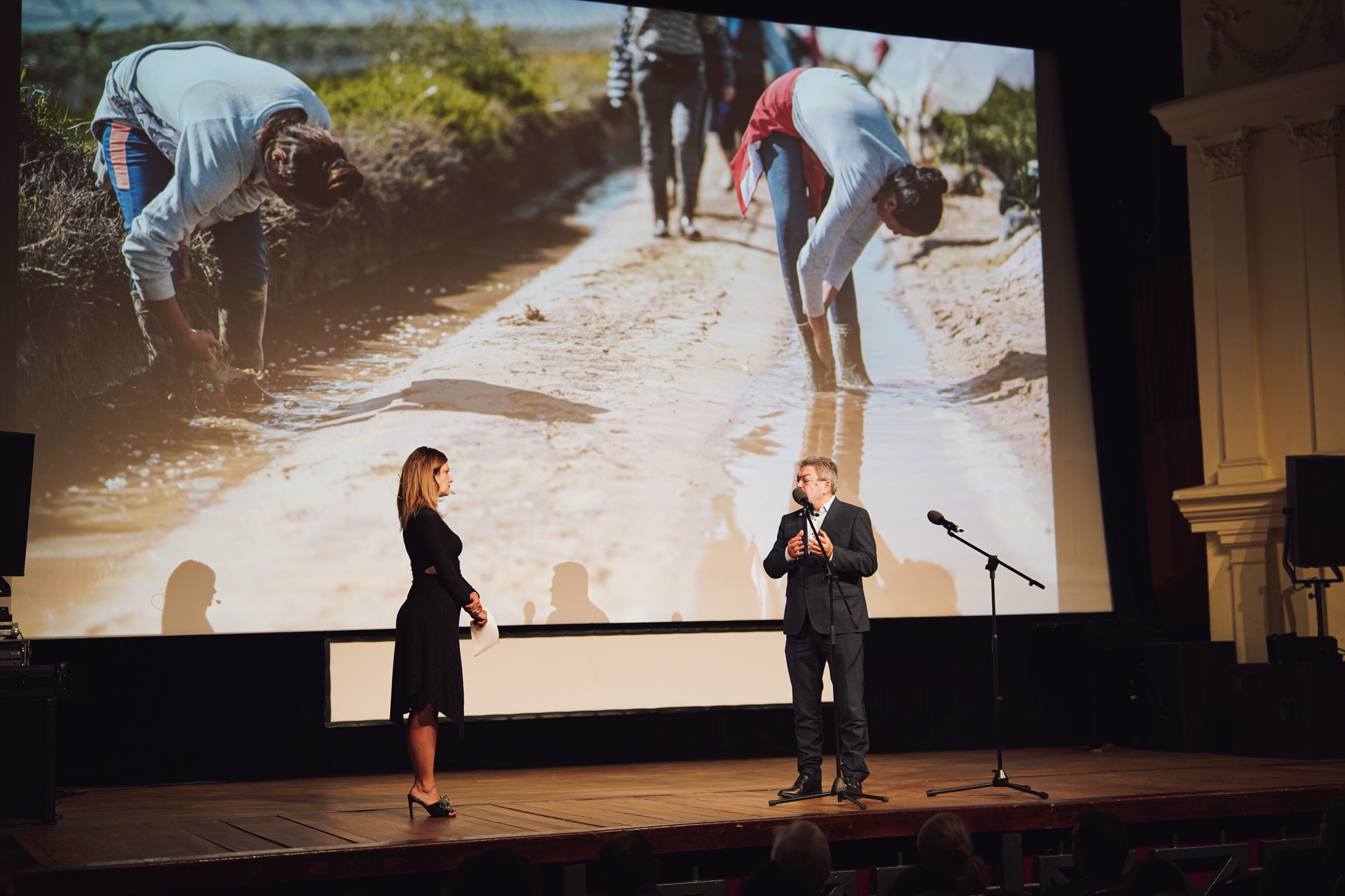 Opening the Astra Film Festival in Sibiu (Photo: fb.com / Astra Film Festival)