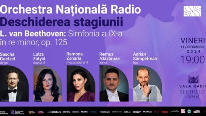 Oda bucuriei deschide noua stagiune a Sălii Radio