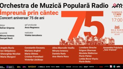 75 de ani de folclor: Orchestra de Muzică Populară Radio – concert aniversar