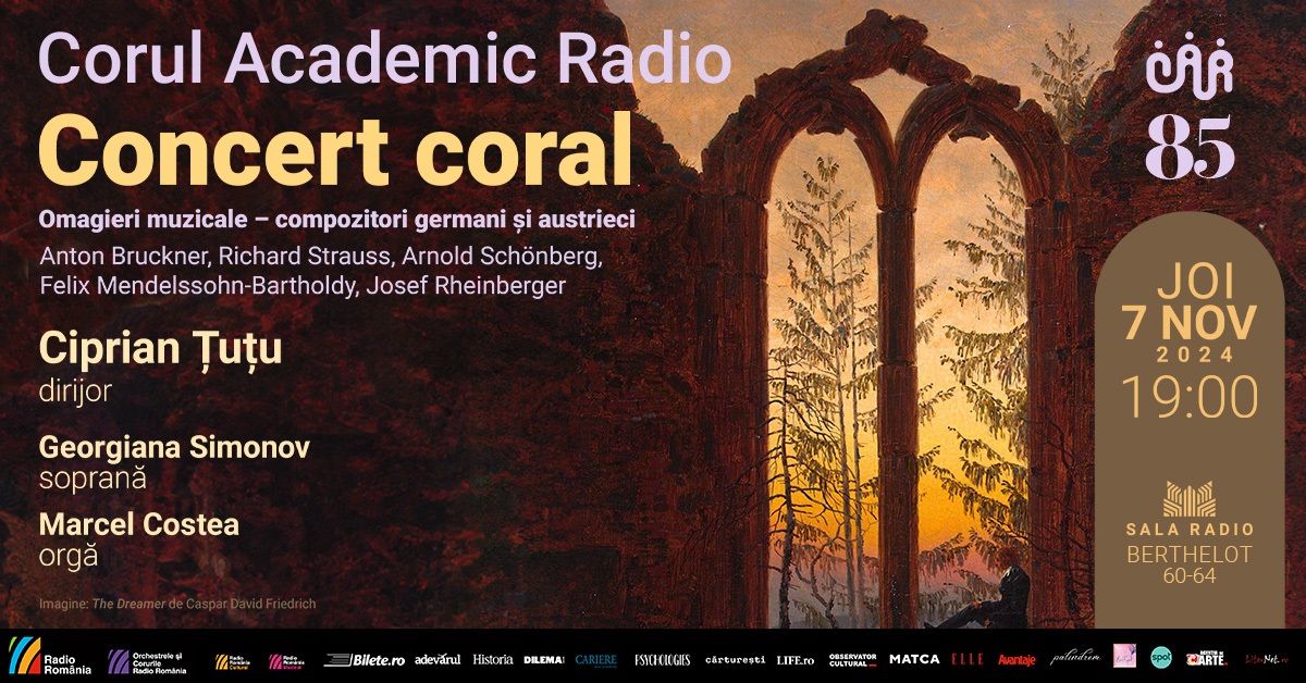 85 de ani pentru Corul Academic Radio: Adagietto de Mahler în versiune corală