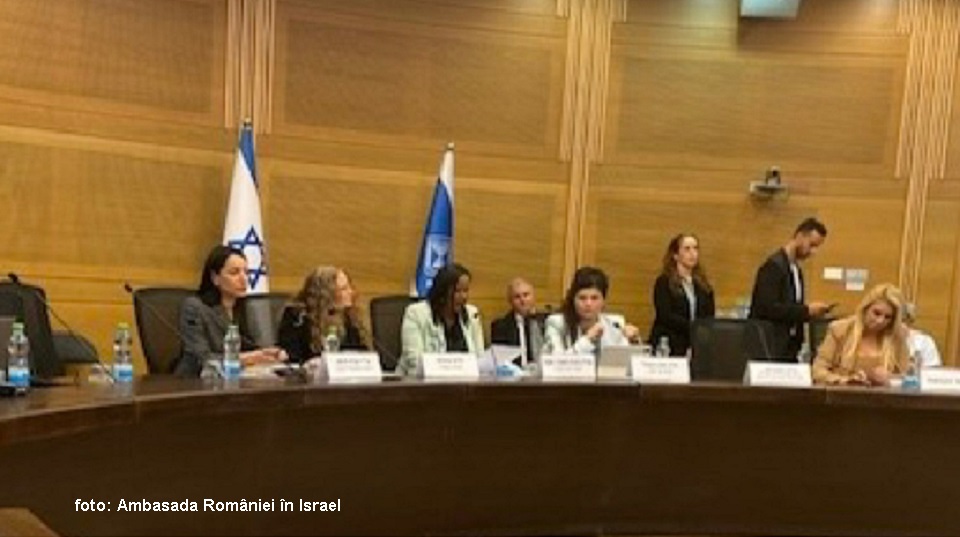 foto: Ambasada României în Israel (discuţie în Knesset)