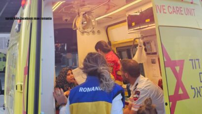 Șase copii bolnavi din Fâșia Gaza au fost aduși în România pentru îngrijire medicală