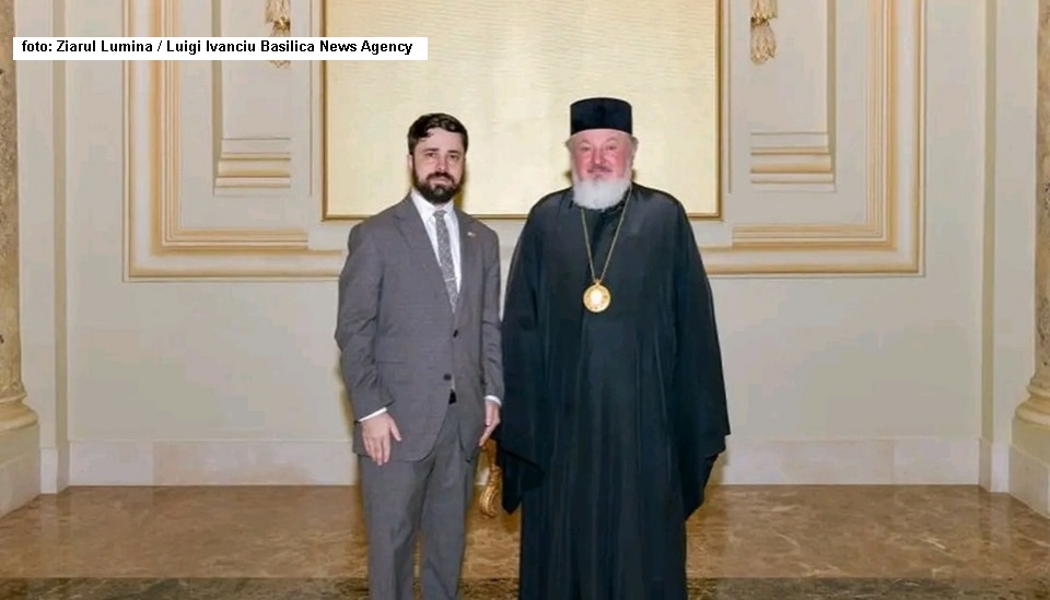 foto: Ziarul Lumina / Luigi Ivanciu Basilica News Agency (întâlnire Epsicop-vicar patriarhal – Viceambasadorul Israelului)