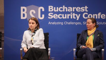 Luminiţa Odobescu a participat, vineri, la deschiderea forumului Bucharest Security Conference