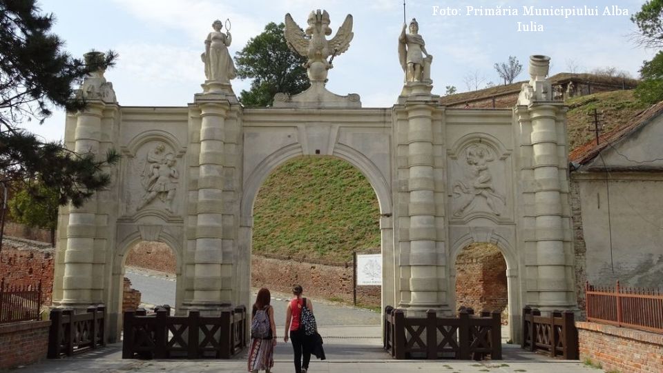 Cetatea Alba Carolina, poarta1 (foto: Primăria Municipiului Alba Iulia)