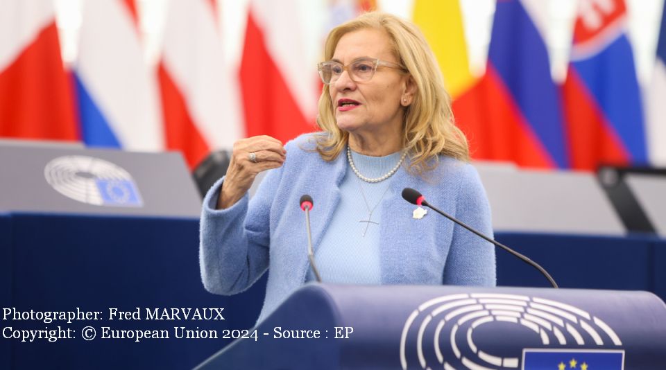 Maria Grapini (Photographer: Fred MARVAUX Copyright: © European Union 2024 - Source : EP)