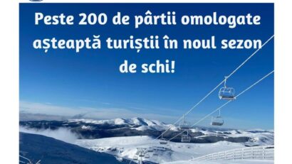 Oltre 200 piste da sci omologate in Romania