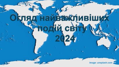 Огляд головних подій 2024 року в світі