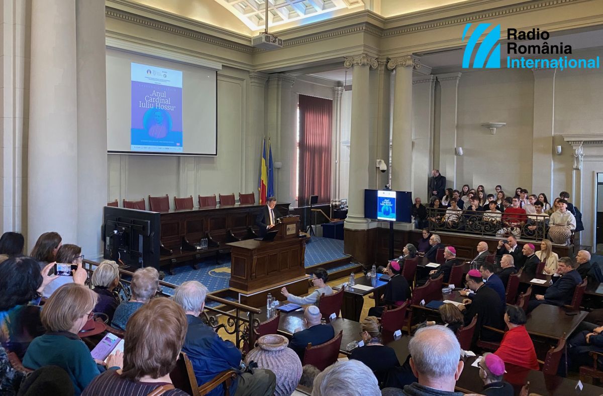 Anno Cardinale Iuliu Hossu, inaugurato all’Accademia Romena (foto: Radio Romania Internazionale)