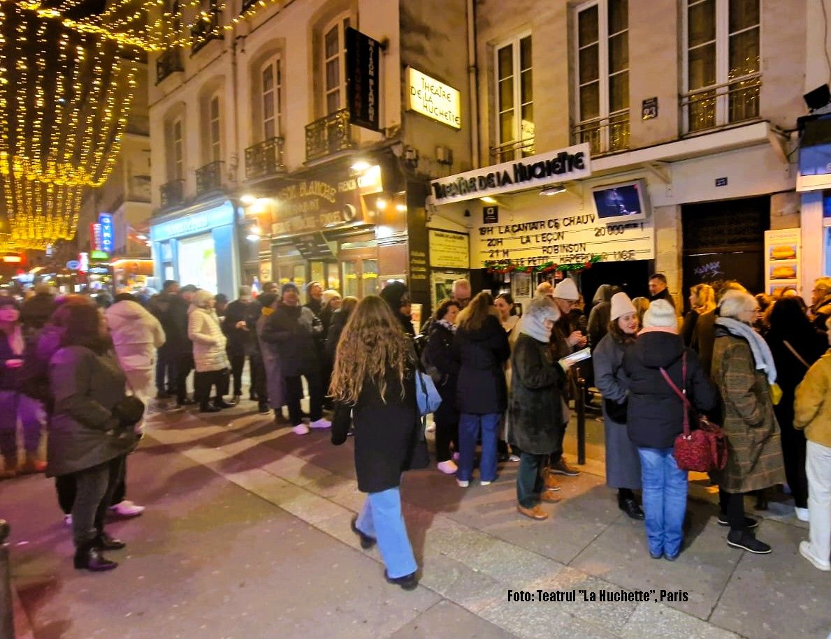 Foto: Teatrul ”La Huchette”, Paris