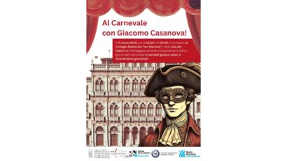 “Al Carnevale con Giacomo Casanova!” anche al Collegio Ion Neculce di Bucarest