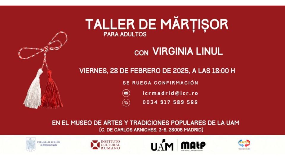 Taller de Mărțișor en Madrid