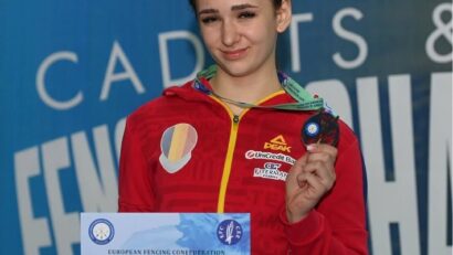 Sportivul săptămânii: Scrimera Amalia Covaliu