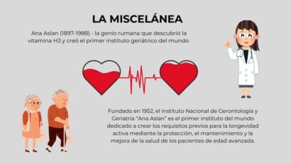 La miscelánea: Ana Aslan, pionera en el cuidado del envejecimiento