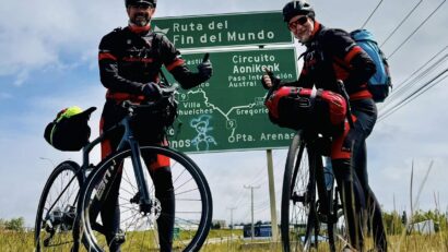 In bicicletta al Capo Horn