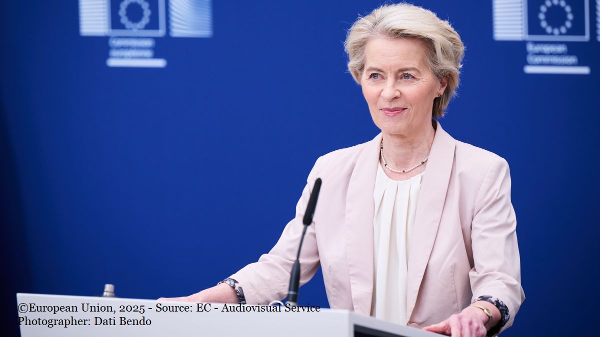 Ursula von der Leyen (Foto: ©European Union, 2025 - Source: EC - Audiovisual Service Photographer: Dati Bendo)