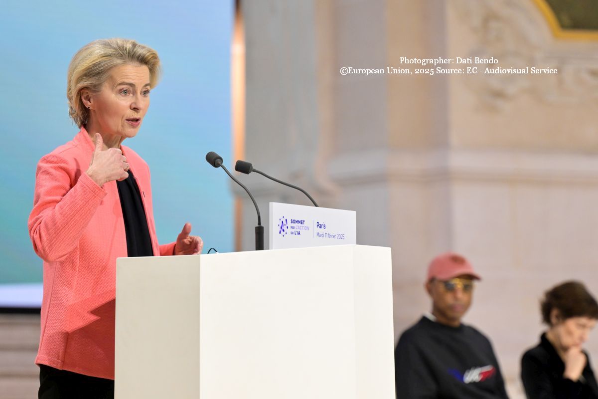 Ursula von der Leyen (Photographer: Dati Bendo / ©European Union, 2025 Source: EC - Audiovisual Service)