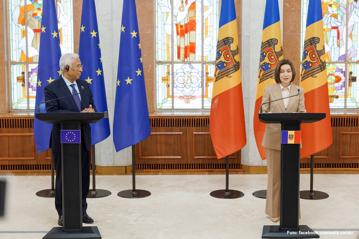 Maia Sandu și Antonio Costa (Foto: facebook.com/maia.sandu)